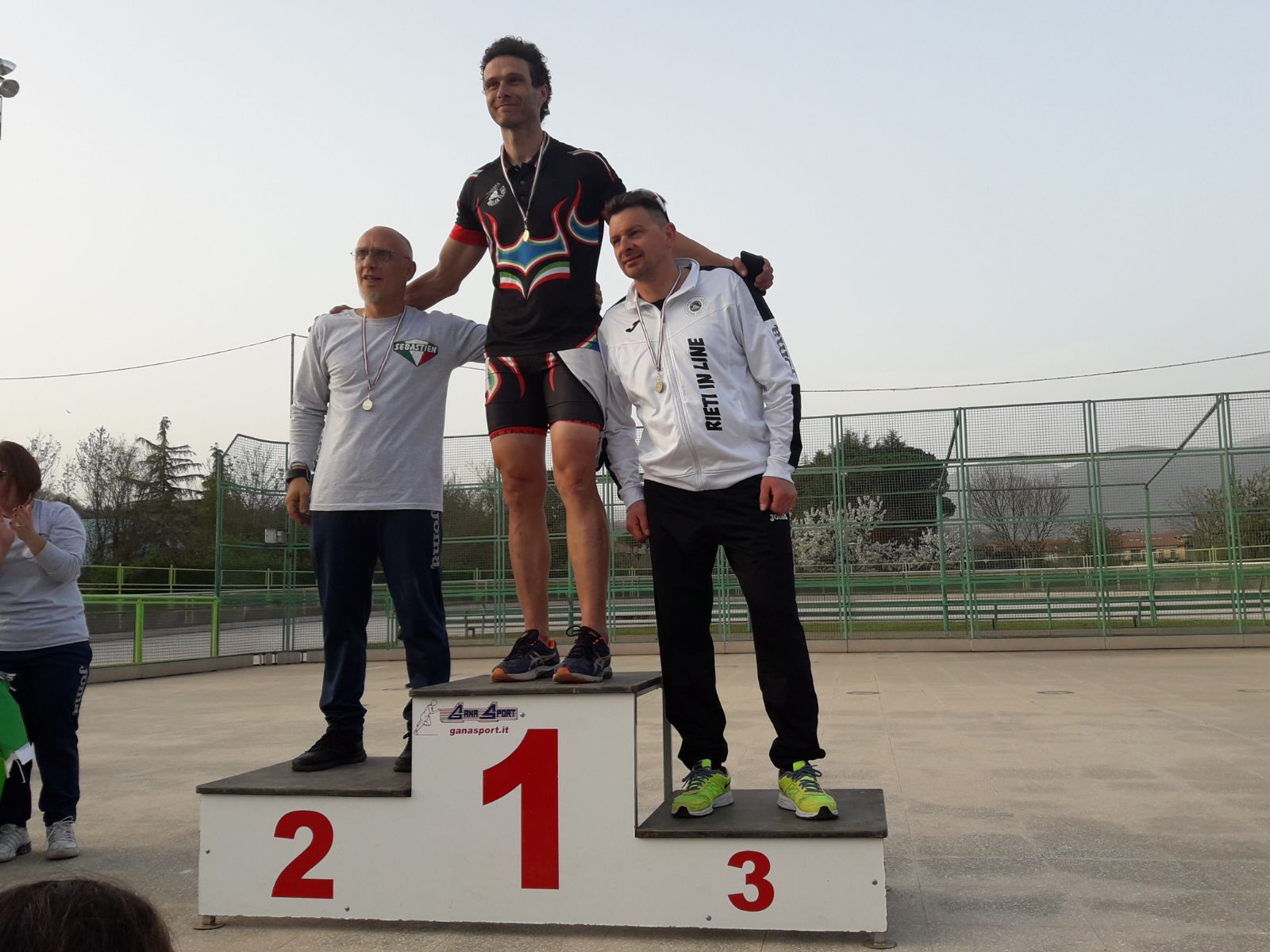 Campionati Regionali 2018 pista podio damiano