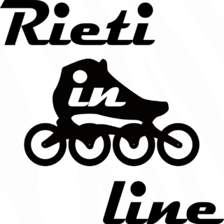 scuola di pattinaggio Rieti in Line logo nero