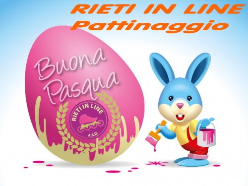 Buona Pasqua dalla Rieti in Line Pattinaggio